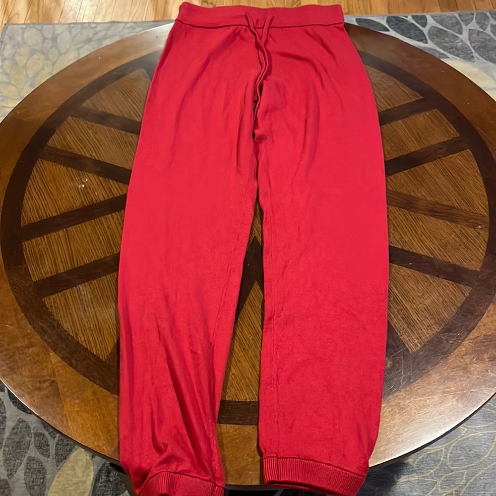 Forever 21 Red Joggers